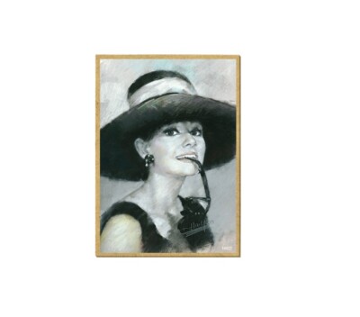Audrey Hepburn Nice Close Up Portrait Kitchen Fridge Magnet 2.5 x 3.5 NEW B91