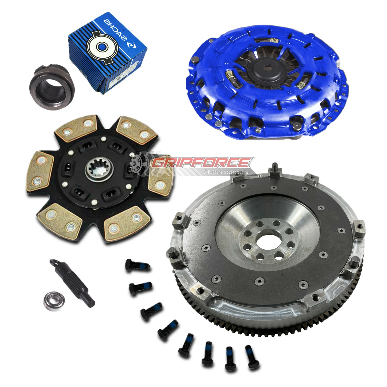 FX Racing Release Bearing FX-04120R3SA-SSB &ndash; 6061 T6 BILLET ALUMINIUM Custom Bundle: No Clutch Disc Style: 6 Puck Spring Hub Pressure Plate Type: Self Adjust German 51CrV4 Diaphragm Interchange Part Number: 03-047, 03-049, K70280-01, K70288-02, 195461, DMF019, 04120FC, 04120FX Type: Clutch Kit Surface Finish: Cerametallic / BILLET ALUMINIUM Manufacturer Part Number: FX-04120R3SA-SSB; 04120FA-MV Bundle Listing: Yes OE Spec or Performance/Custom: Performance/Custom Brand: FX Racing Clutch Material: Cerametallic Warranty: 1 Year &ndash; Fits BMW E36 E39 E46 E85
