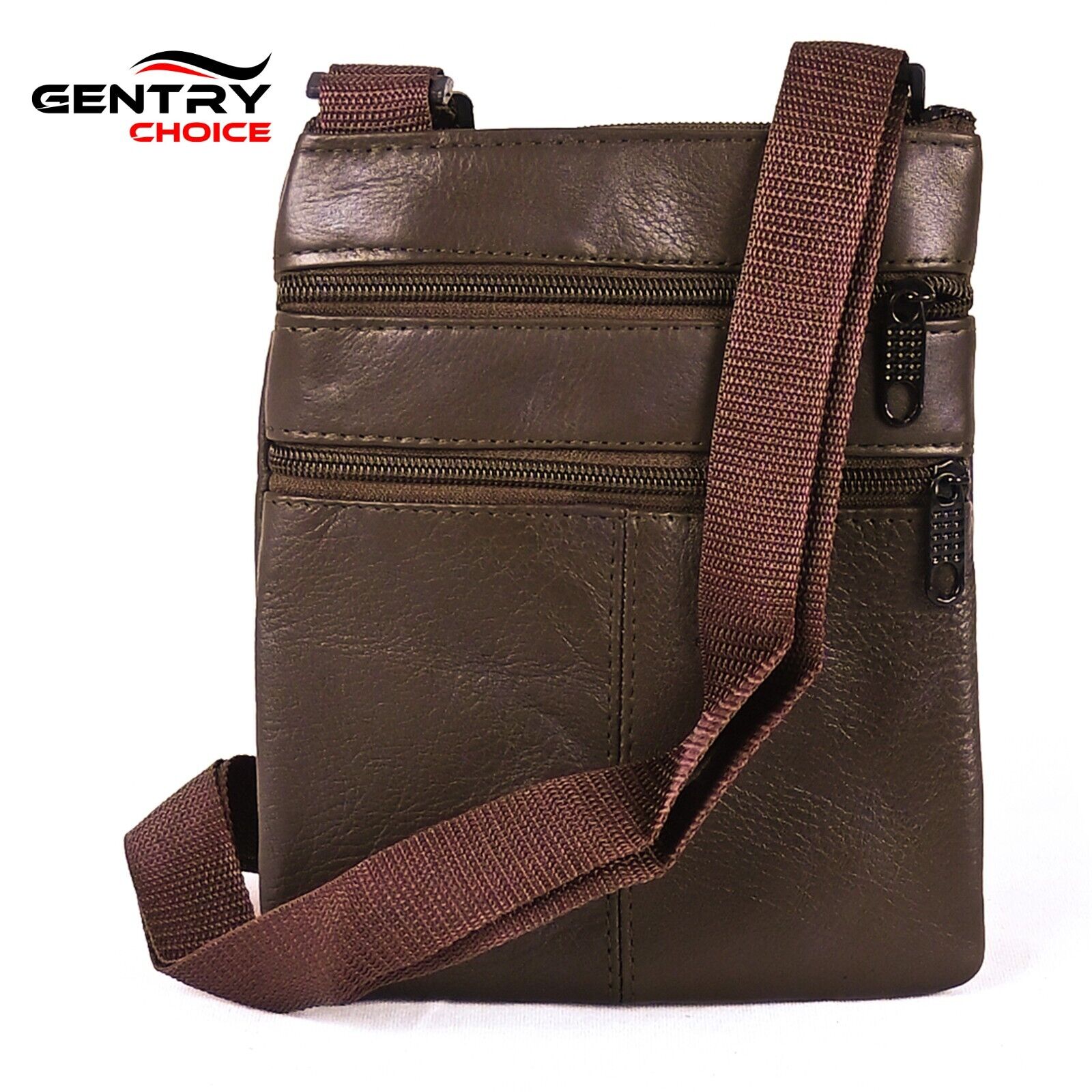 Leather Shoulder Bag Coffee Brown Stylish & Versatile Leather Trendy Bag