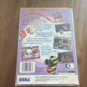 SEGA Clockwork Knight Sega Saturn Damaged Case, no manual or front door
