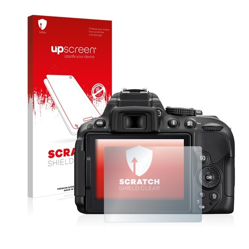 Upscreen Displayschutzfolie Für Nikon D500 – Made In Germany, Kratzfester Schutz Mit Anti-Fingerprint