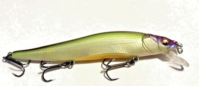 Megabass Ito Vision 110  Wobbler, Jerkbait, Kunstköder, 11 cm, Floating