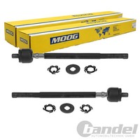 2X Moog Axialgelenk Spurstange Lenkstange Vorne Passend FüR Renault Laguna