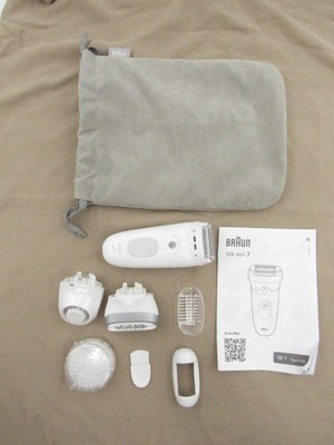 Braun Silk-épil 7 Epilator SE 7 Type 5392 Wet & Dry Cordless Hair Removal System