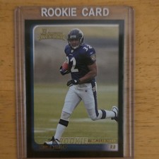 Bowman 2003 Musa Smith #117 Baltimore Ravens NFL Rookie Football Card