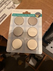 6 PC NEODYMIUM DISC MAGNET SET 6