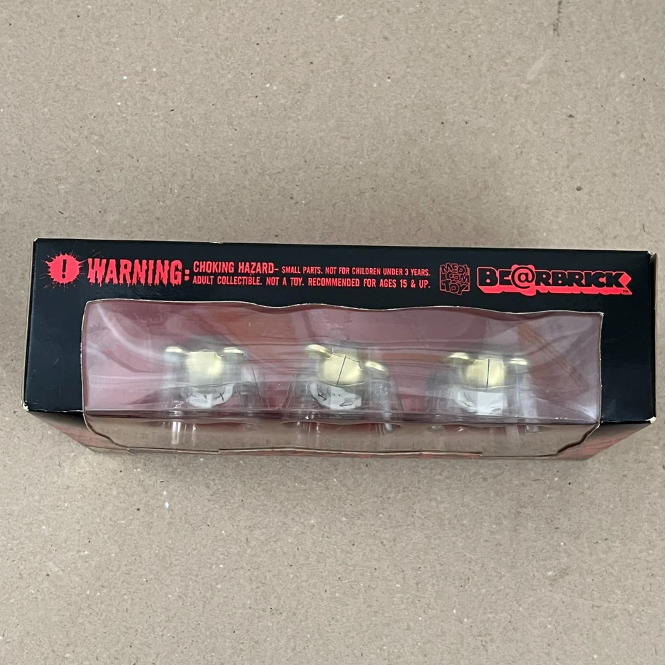 DETOROIT METAL CITY - Bearbrick -Medicom Toy - Three Pack japan BEAMS - Image 3 of 4