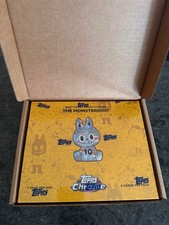 2025 Topps Labubu Chrome The Monsters 10th Anniversary SEALED