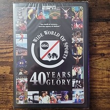 ESPN Wide World Of Sports ABC 40 Years Of Glory DVD 2006 Evel Knievel FREE SHIP