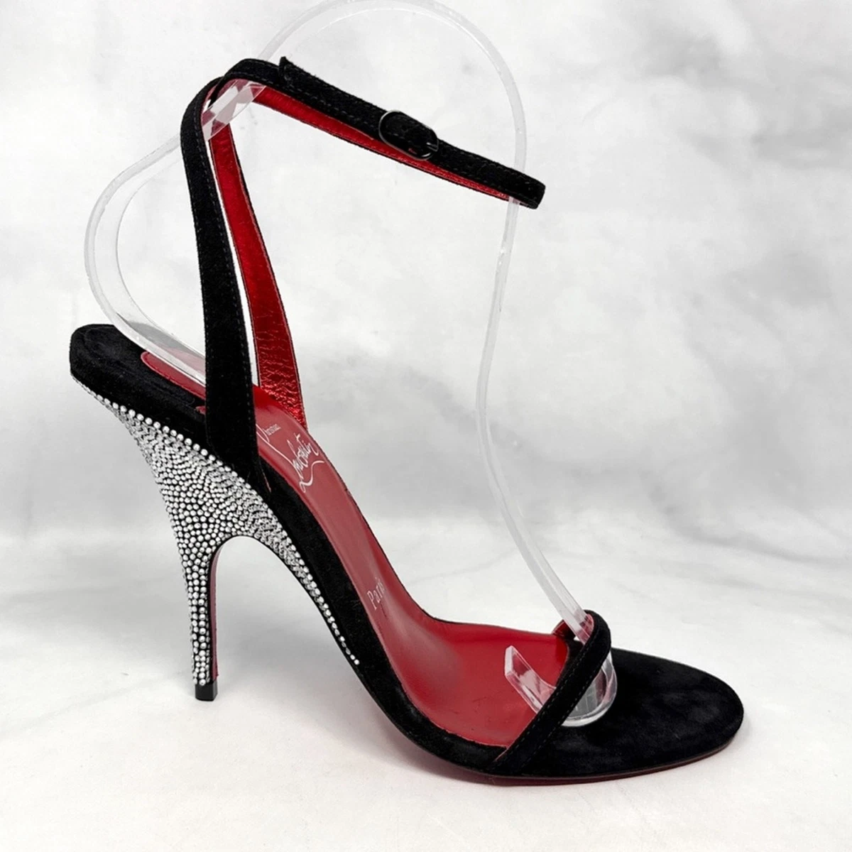 Christian Louboutin Women's Black Straps for sale | eBay