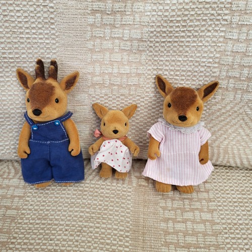 Sylvanian Forest Families Baerenwald Barenwald Simba Deer Deers Reindeer Calico