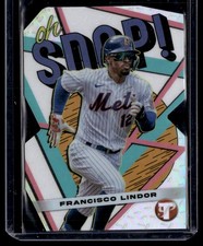 FRANCISCO LINDOR 2023 TOPPS PRISTINE OH, SNAP! NEW YORK METS #OS-14