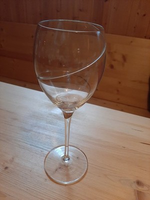 6 Weingläser Leonardo ''Strada'' Gold Spirale