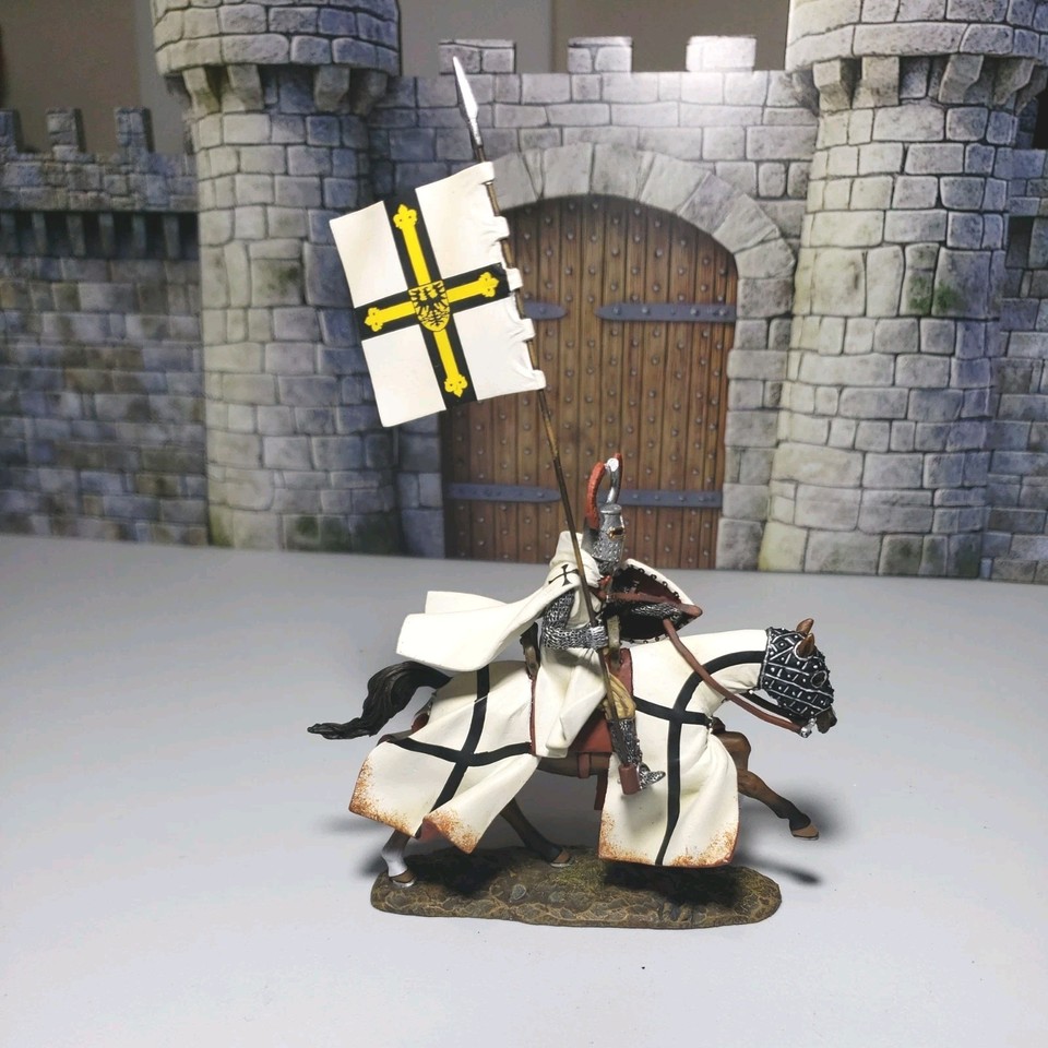 Figurine Team Miniature - Guerrier Mongol Avec Flèches (54 Mm, Plomb Peint)