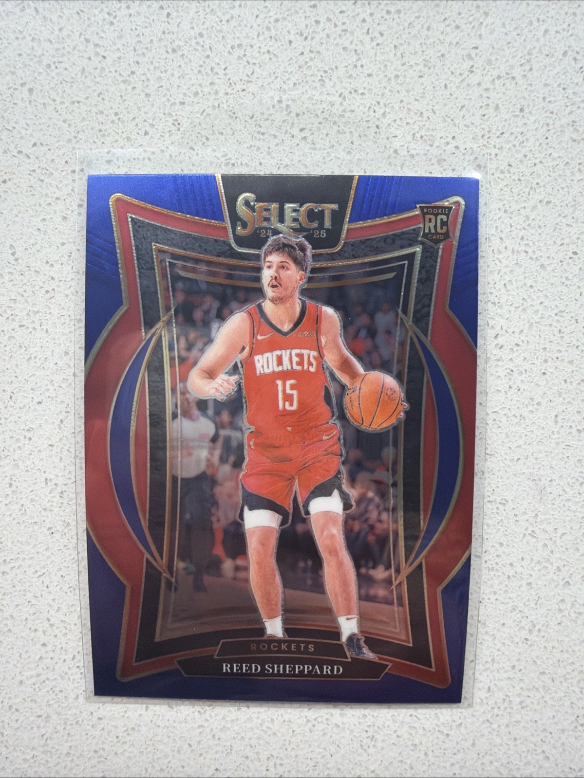 2024-25 Panini Select - Concourse Reed Sheppard #68 Blue Prizm (RC)