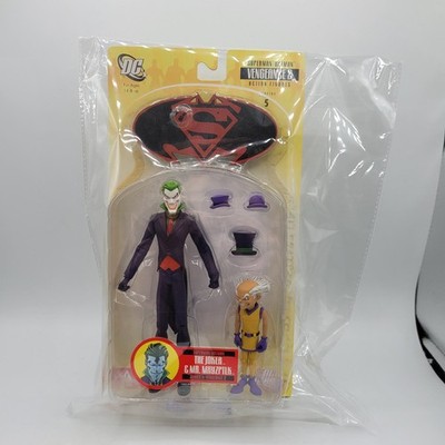 Superman / Batman ser 5 JOKER & Mr. Mxyzpltk 6in Figures DC Direct Toys pkg dmg
