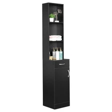 Barber Salon Station Wall Mount Beauty Spa Cabinet Stylist Stations Hair Styling