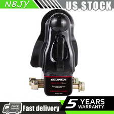 Adjustable Trailer Coupler 2 Ball Heavy Duty Channel-mount 8000lbs Capacity