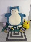 Pokemon Plush Figure Card Lot Vintage 1998 Pikachu Snorlax Nintendo Bundle