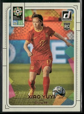 2023 Donruss FIFA Women's World Cup Xiao Yuyi Rookie China #28