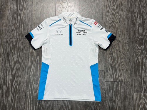 Womens Rokit Mercedes Benz AMG Williams Racing Formula 1 F1 T Shirt Jersey 12 M
