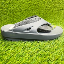 Oofos OOriginal Womens Size 5 Gray Walking Recovery Flip Flop Sandals Shoes
