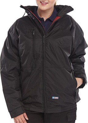 Beeswift Mercury Bomberjacke schwarz Größe M