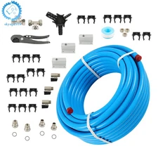 Compressed Air System Master Kit for M7500 3/4 Inch Tubing 100 Feet 3 Outlets