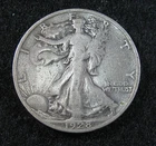 Photo of a 1928-S Walking Liberty Half Dollar from an eBay listing that sold on Jul 22, 2026
