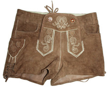 Lederhose Damen Trachtenhose Gr 38 Esmara Oktoberfest Wiesn Braun