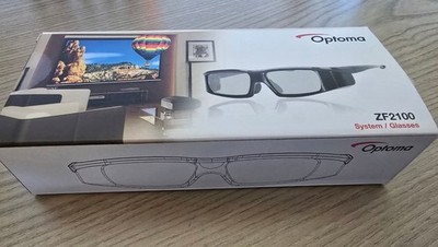 Optoma ZF2100 System / Glasses - 3D-Brille mit Emitter und Zubehör