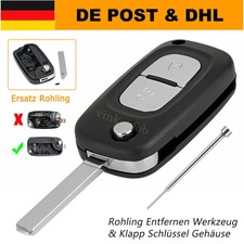Klappschlüssel Gehäuse für Renault Clio Modus Twingo Wind Kangoo Mercedes Citan Klappschlüssel Gehäuse für Renault Clio Modus Twingo Wind Kangoo Mercedes Citan