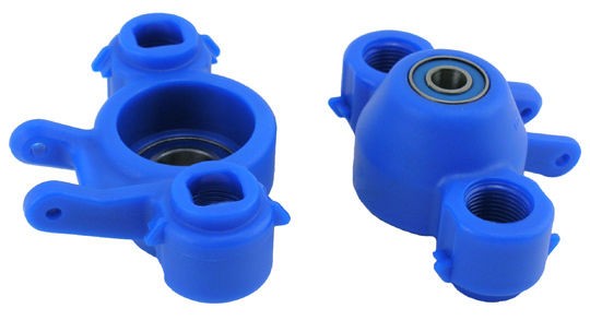 Rpm Axle Carriers & Oversized Bearings Blue E-Maxx E-Revo *New* Rpm-80585