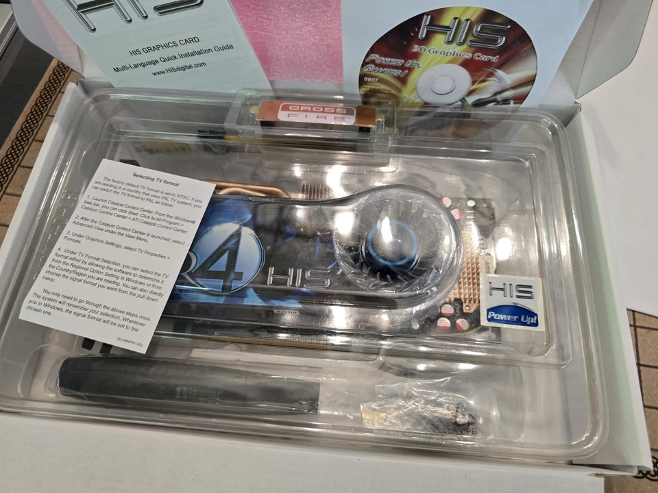 HIS IceQ ATI Radeon HD 4850, 512mb 256BIT GDDR3, PCI EXPRESS (H485qt512) Cross - Image 2 of 4