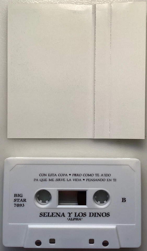 Selena Y Los Dinos - Alpha (Cassette, 1989) 1986 Quintanilla Foto 4 de 4