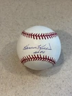 Harmon Killebrew signed OML baseball w/ HOF 84 * JSA *