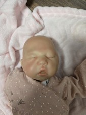 Shellys Reborn Doll  Baby with Cloth Body, Hand Painted