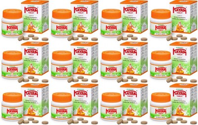 KAYAM Tablet 30tab (Pack of 12) Herbal Ayurvedic Constipation-Acidity Wellness