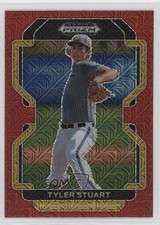 2022 Panini Prizm Draft Picks Red Mojo Prizm Tyler Stuart #PDP179 0u66
