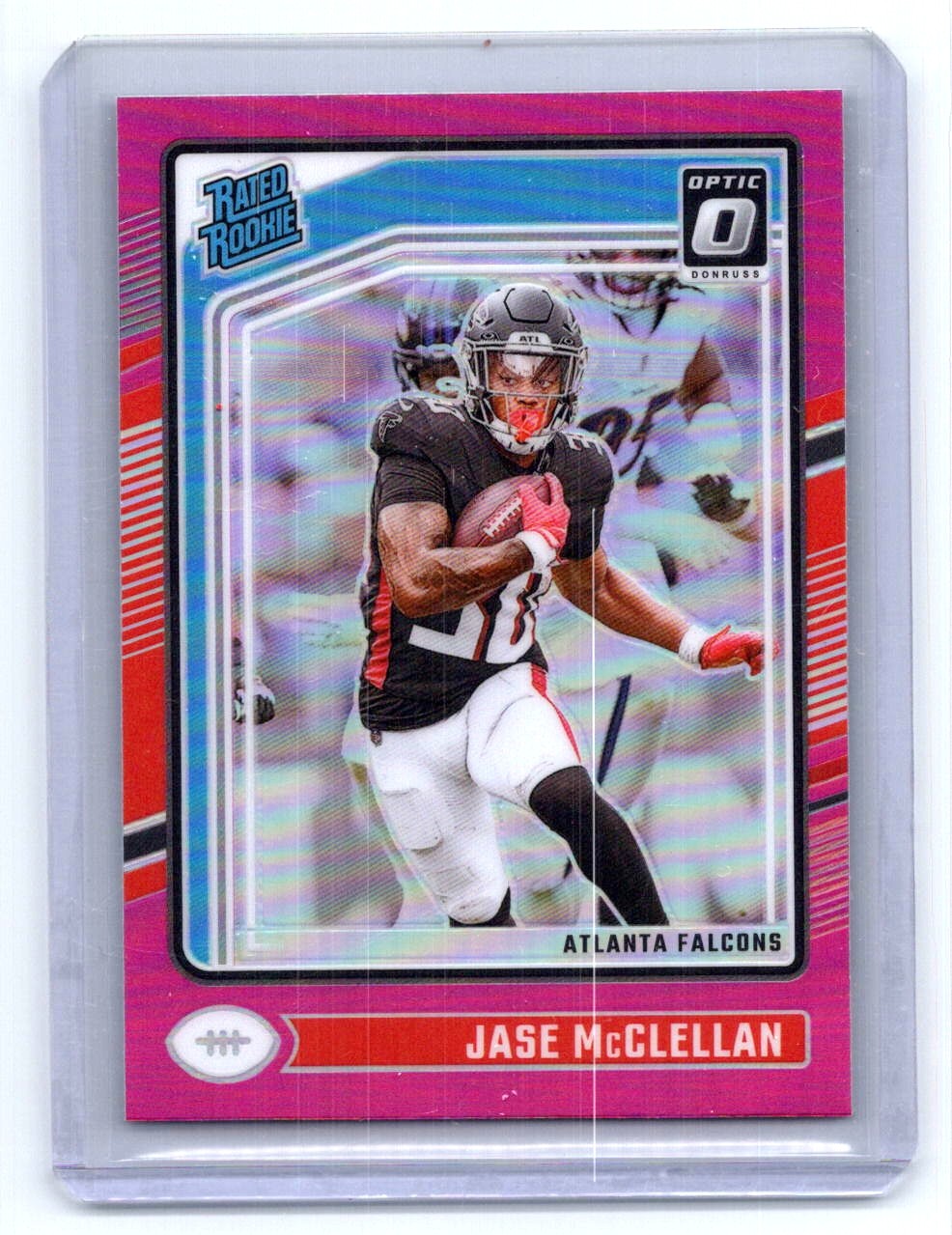 2024 Donruss Optic #243 Jase McClellan Pink
