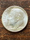 1964 D Roosevelt silver dime a mint coin B/U plus a surprise coin