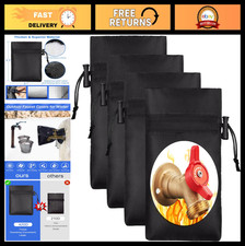 Insulated Outdoor Faucet Cover for Winter - Thick Hose Bib Freeze Protection 4-