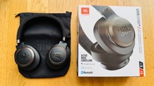 JBL LIVE 650BT NC WIRELESS OVER EAR BLUETOOTH HEADPHONES W/ ANC FREE P&P