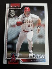 2026 Topps Series 1 Mike Trout #350 Image Variation SSP Angels