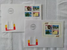 Schweiz 1990 Groß FDCs von Block 26 und Blockeinzelmarken (I182)