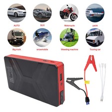 30000mah Auto Starthilfe Jump Starter Pack 12V Booster Power Bank USB Ladegerät