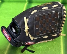 Rawlings H120BRNC Highlight Series Baseball Glove RHT Leather 12 Inch