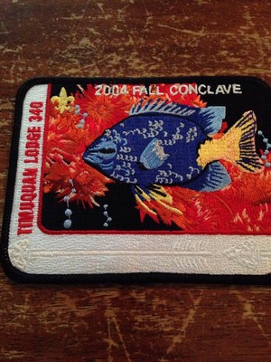 2004 Timuquan Lodge #340 Fall Conclave OA Order of the Arrow Fish  4C-391