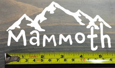 Mammoth Sticker Decal Mountain Ski 5.5" California Lakes Snowboard White June
