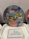 RARE Franklin Mint SIMPSONS  24K Gold Ltd EDITION LOT of 3 Collector Plates — photo 3